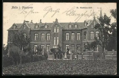 AK Melle i. Hannover, St. Matthäus-Stift