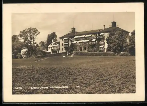 AK Ebenhausen / Isartal, Sanatorium