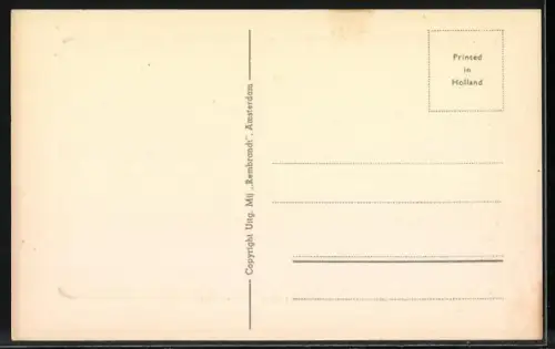 AK Haarlem-Spaarne, Flusspartie mit Uferpromenade