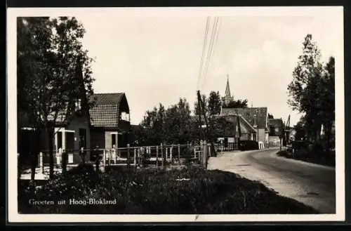 AK Hoog-Blokland, Partie im Ortskern