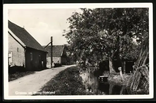 AK Hoog-Blokland, Flusspartie im Ort