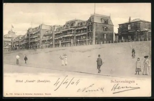 AK Scheveningen, Hotel Garni, Zeezijde