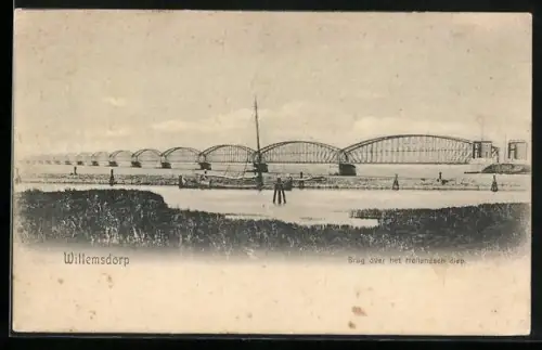 AK Willemsdorp, Brug over het Hollandsch diep