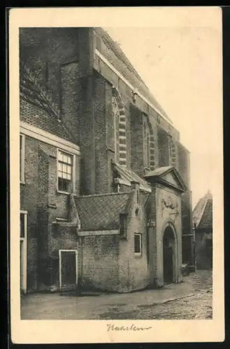 AK Haarlem, L`Église Wallonne, Entrée de l`Église