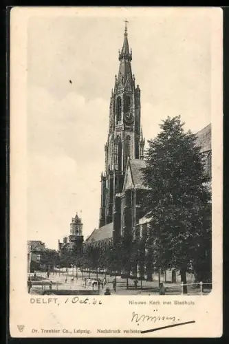 AK Delft, Nieuwe Kerk met Stadhuis