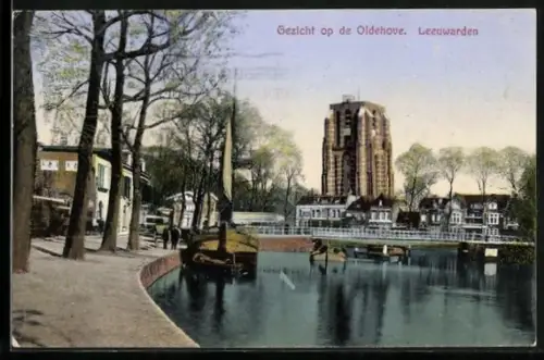 AK Leeuwarden, Gezicht op de Oldehove