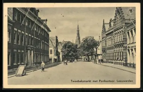 AK Leeuwarden, Tweebaksmarkt met Postkantoor