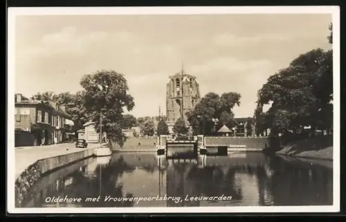 AK Leeuwarden, Oldehove met Vrouwenpoortsbrug