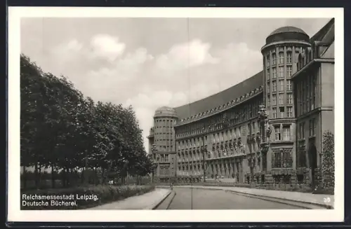 AK Leipzig, Deutsche Bücherei