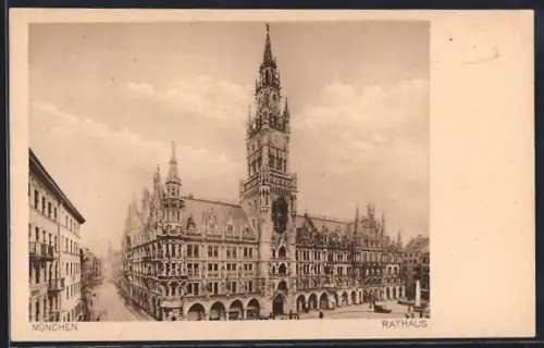 AK München, Rathaus