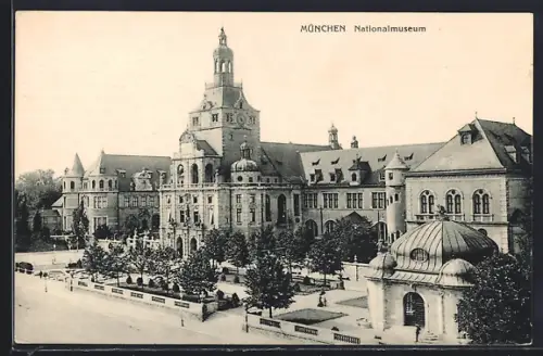 AK München, Nationalmuseum
