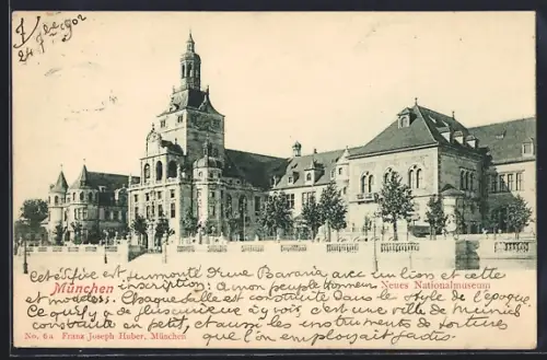 AK München, Neues Nationalmuseum