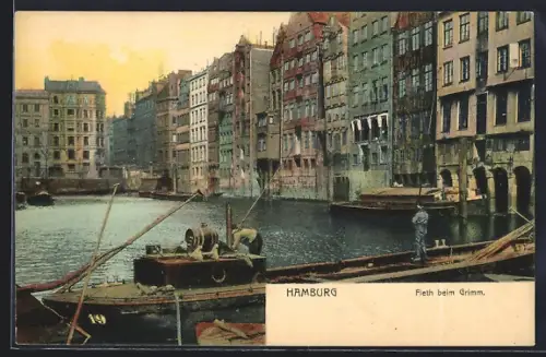AK Hamburg, Fleet beim Grimm