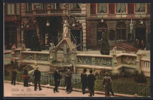 AK Köln a. Rh., Heinzelmännchenbrunnen