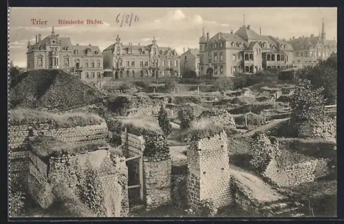 AK Trier, Römische Bäder