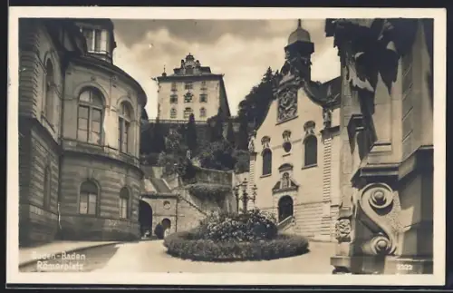 AK Baden-Baden, Römerplatz