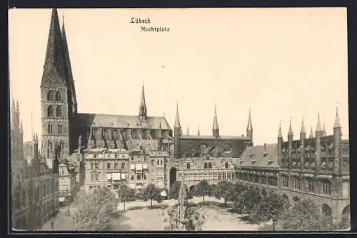 AK Lübeck, Marktplatz