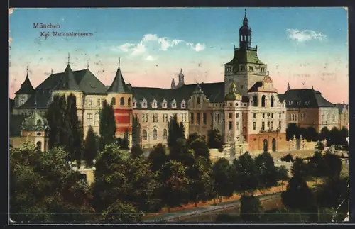 AK München, Kgl. Nationalmuseum