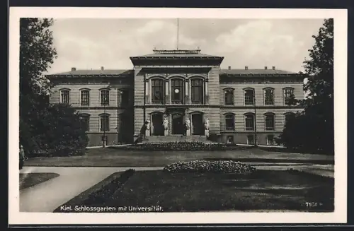 AK Kiel, Schlossgarten mit Universität