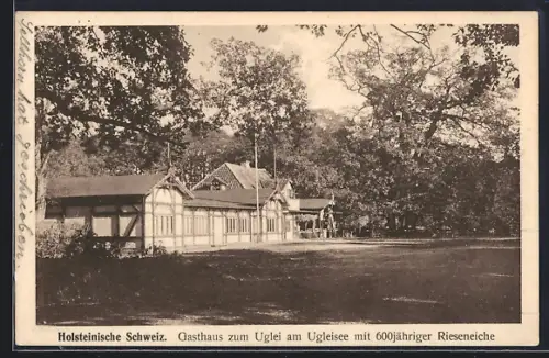 AK Sielbeck / Eutin, Holsteinische Schweiz, Gasthaus zum Uglei am Ugleisee