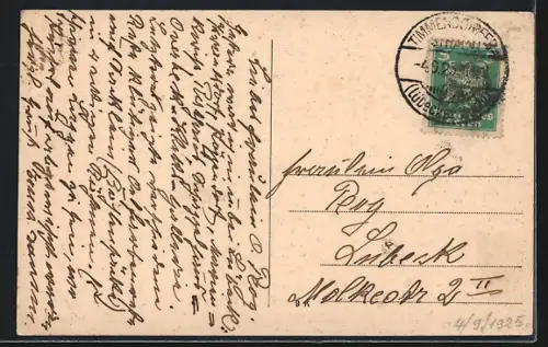 AK Lübeck, Marktplatz, Rathaus