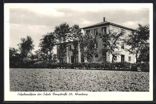 AK Schönbergerstrand / Ostsee, Schullandheim der Schule Burgstrasse 35 in Hamburg, Hermann-Helms-Haus