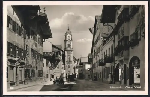 AK Mittenwald, Oberer Markt