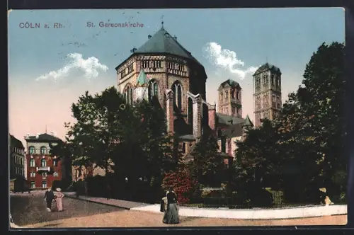 AK Köln a. Rh., St. Gereonskirche