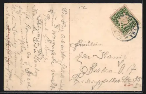 AK Falkenstein im Loquitzgrund, Bahngleise im Ort