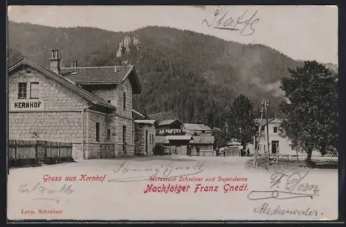 AK Kernhof, Restaurant Schreiner und Dependance