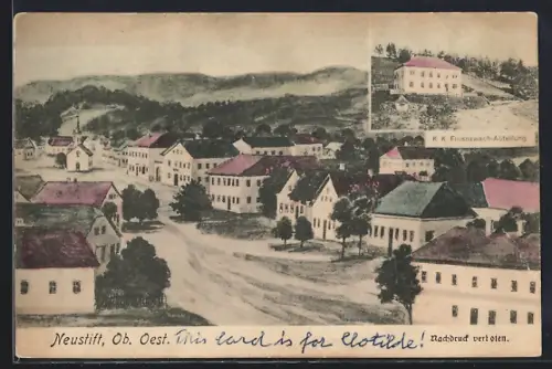 AK Neustift im Mühlkreis, K. k. Finanzwach-Abteilung und Ortspartie