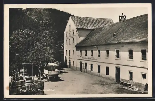 AK Perg /O. D., Gasthaus Kuchelmühle, Bes. Rudolf Kamelner