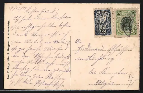 AK Oepping /O.-Oe., Ortsansicht mit Kirche