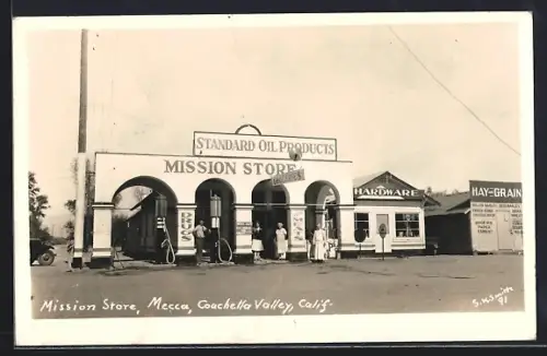 Foto-AK Mecca /Coachella Valley, CA, Mission Store