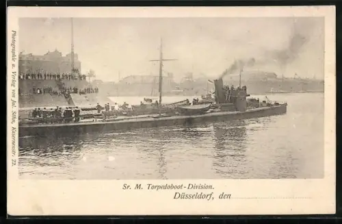 AK Kriegsschiff der Torpedoboot-Division