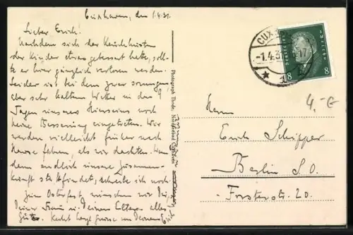 AK Passagierschiff Kaiser in voller Fahrt