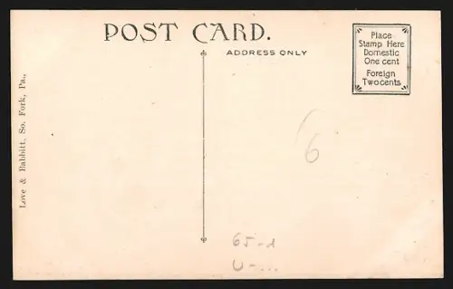 AK South Fork, PA, New P. R. R. Station