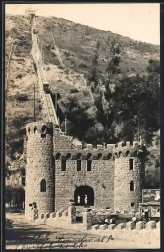 AK Santiago, San Cristobal Bergbahn
