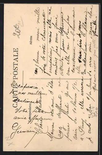 AK Piney /Aube, Centenaire, Madame Vve Caillat