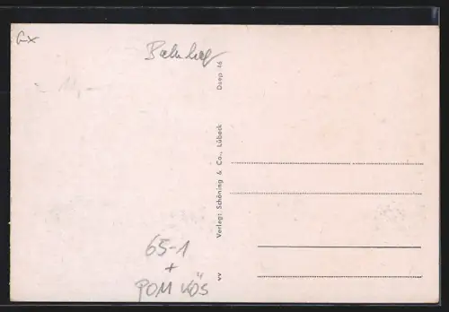 AK Deep, Bahnhof, Rega m. Strandhotel, Bei der Badeanstalt