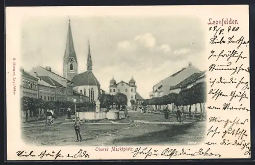 AK Leonfelden, Oberer Marktplatz