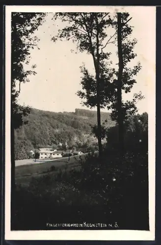 AK Sieghartskirchen /N. Ö., Kronstein, Blick zum Kinderferienheim