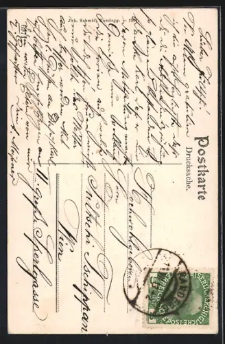 AK Randegg /N.-Oe., Maria Moos mit Strassenpartie