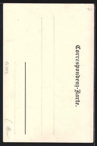 AK Hörsching in Ob.-Oesterr., Partie bei der Kirche