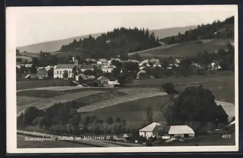AK Julbach im Mühlkreis, Teilansicht der Ortschaft
