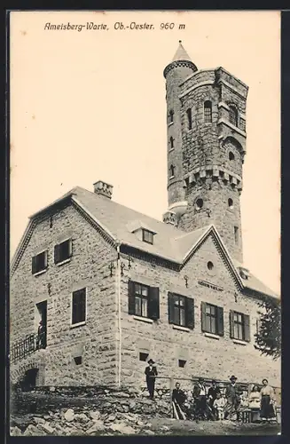 AK Atzesberg /Ob.-Oesterr., Ameisberg-Warte
