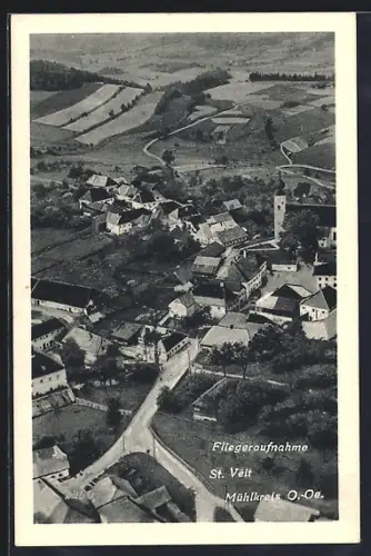 AK St. Veit i. Mühlkreis, Fliegeraufnahme