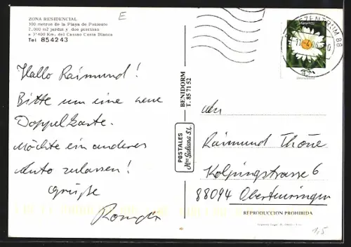 AK Benidorm /Alicante, Hotel Bali