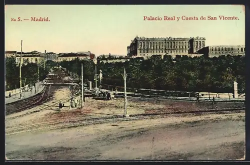 AK Madrid, Palacio Real y Cuesta de San Vicente