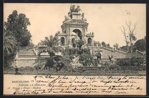 AK Barcelona, Parque, La Cascada